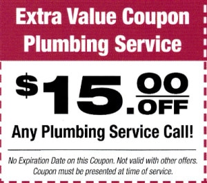 Plumbing Service Coupon Longview Texas